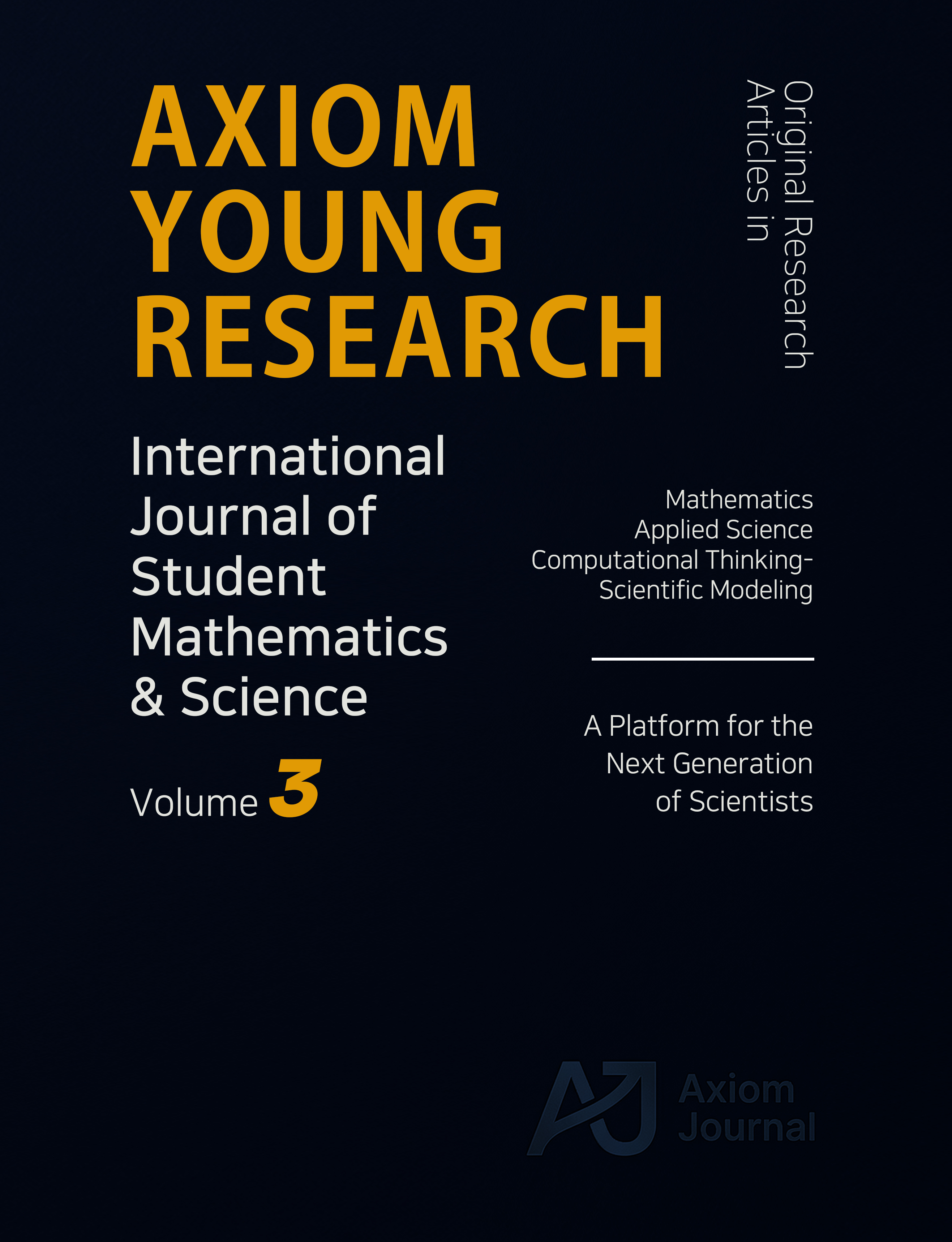 Axiom Young Research Volume 3 Cover